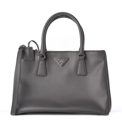 Prada Saffiano Medium Galleria Double Zip Tote Marmo 1 of 11