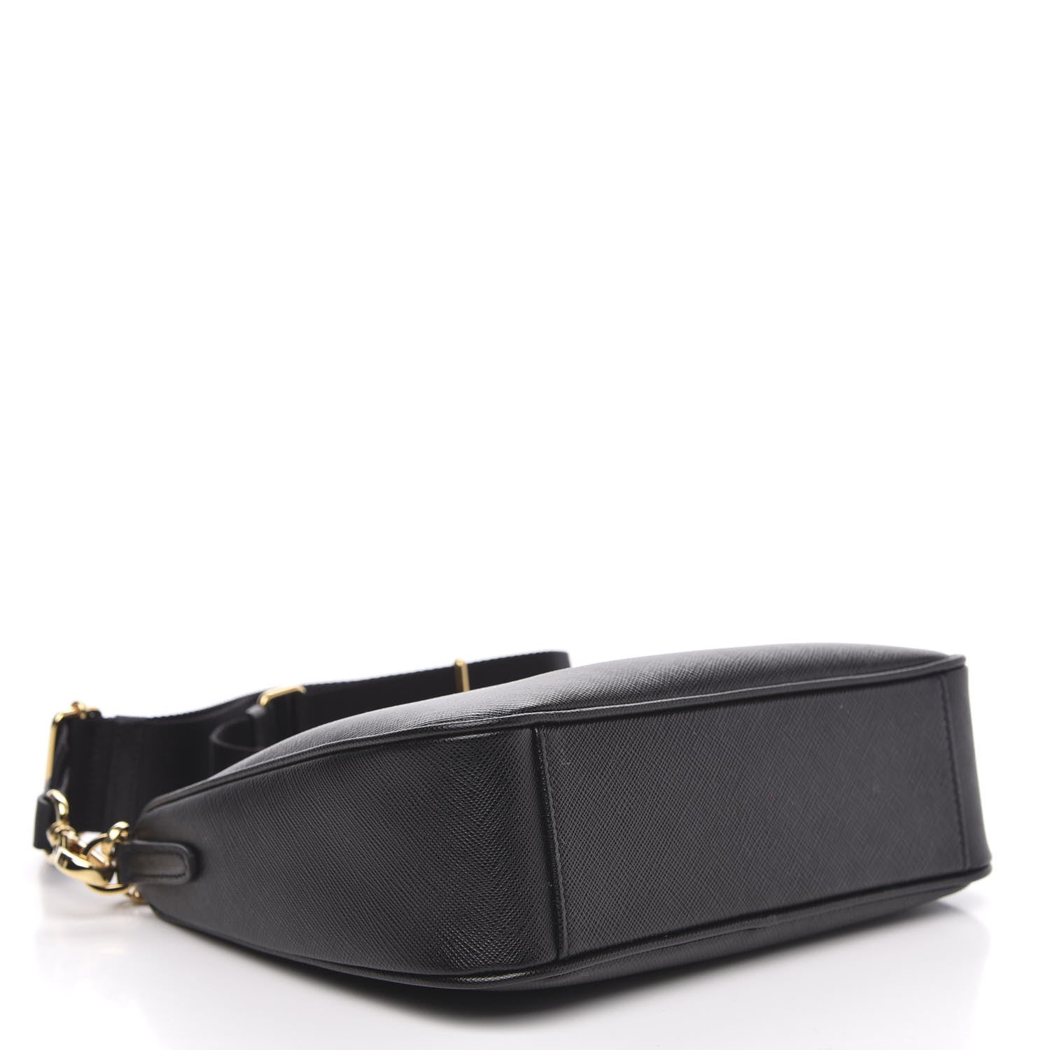 Prada Saffiano Lux Re-Edition 2005 Shoulder Bag Black 4 of 9