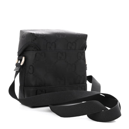 Gucci Econyl Nylon Monogram Off The Grid Messenger Bag Black 3 of 10