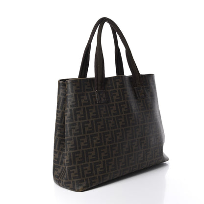 Fendi Zucca Spalmati Large Tote Tobacco 3 of 12