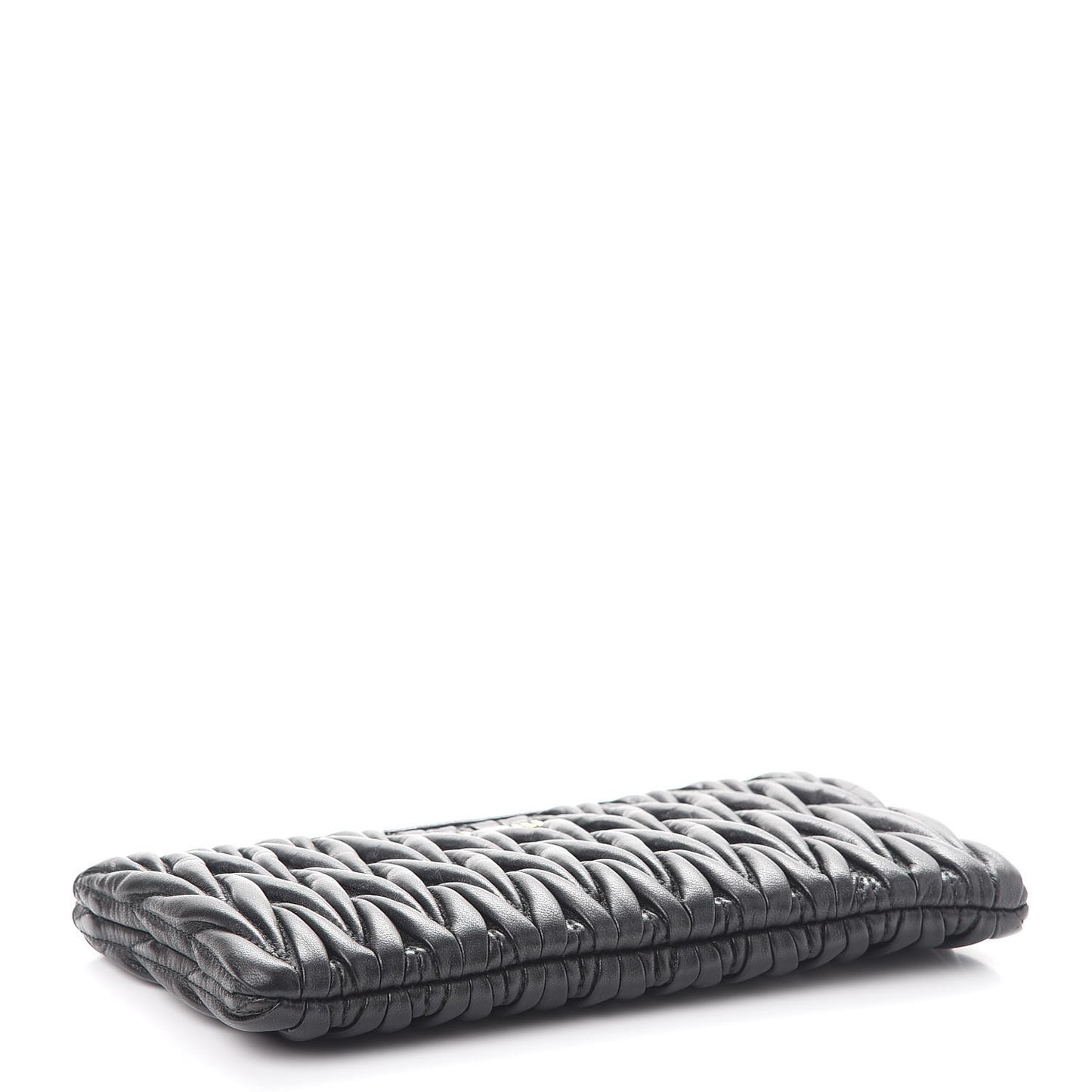 Nappa Matelasse Lux Pouch Nero Black