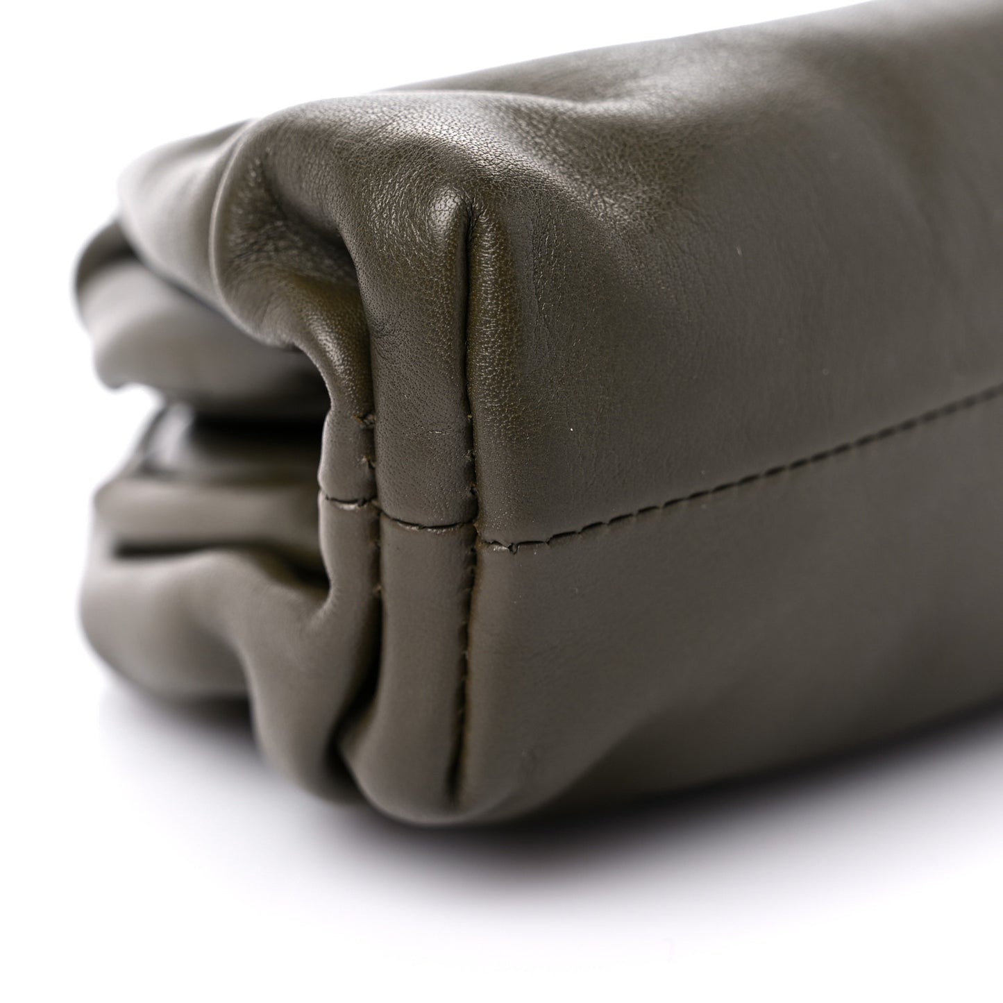 Butter Calfskin The Pouch 20 Kaki Fondent