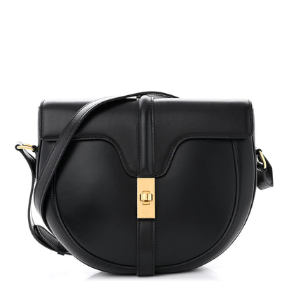 Celine Satinated Calfskin Medium Besace 16 Black 1 of 10