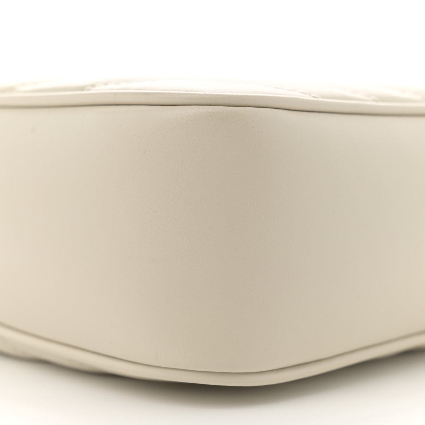 Calfskin Matelasse Monogram Lou Camera Bag Crema Soft