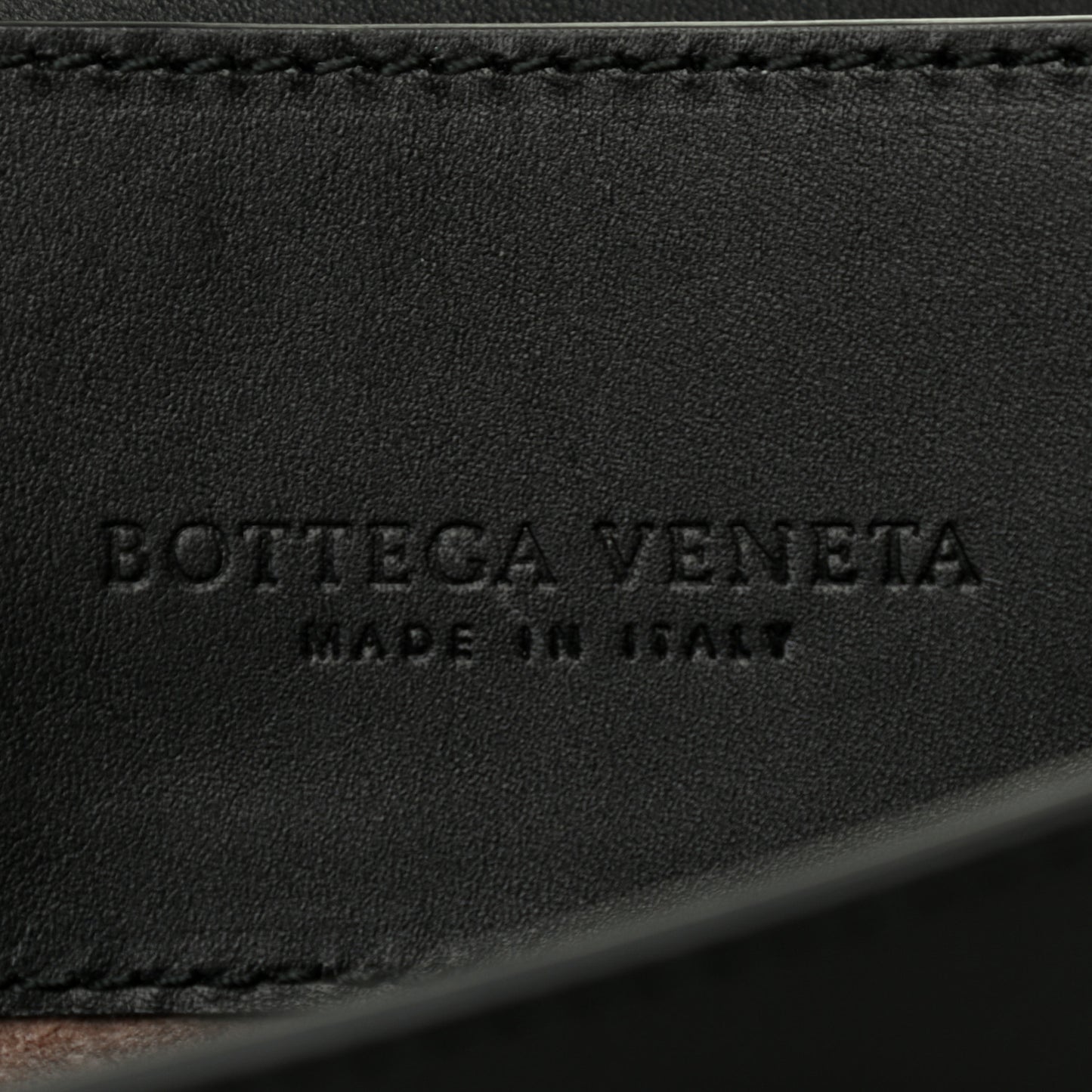 Nappa Intrecciato Medium Woven Clutch Clutch Black