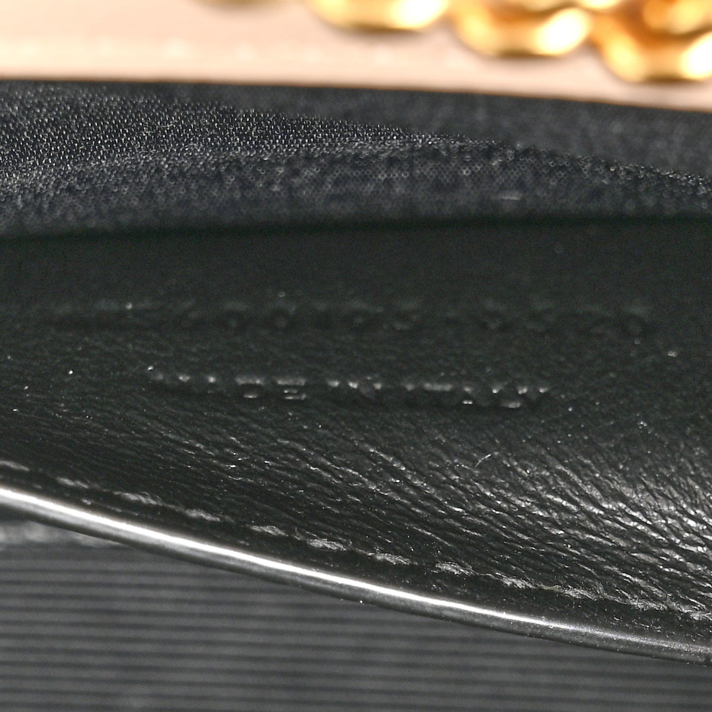 Grain De Poudre Textured Mixed Matelasse Triquilt Small Monogram Satchel Dark Beige