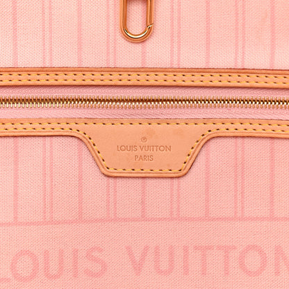 Louis Vuitton Damier Azur Neo Neverfull GM Rose Ballerine 6 of 9