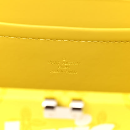 Louis Vuitton Vintage Monogram Everyday LV Clutch Trunk Jaune 6 of 9
