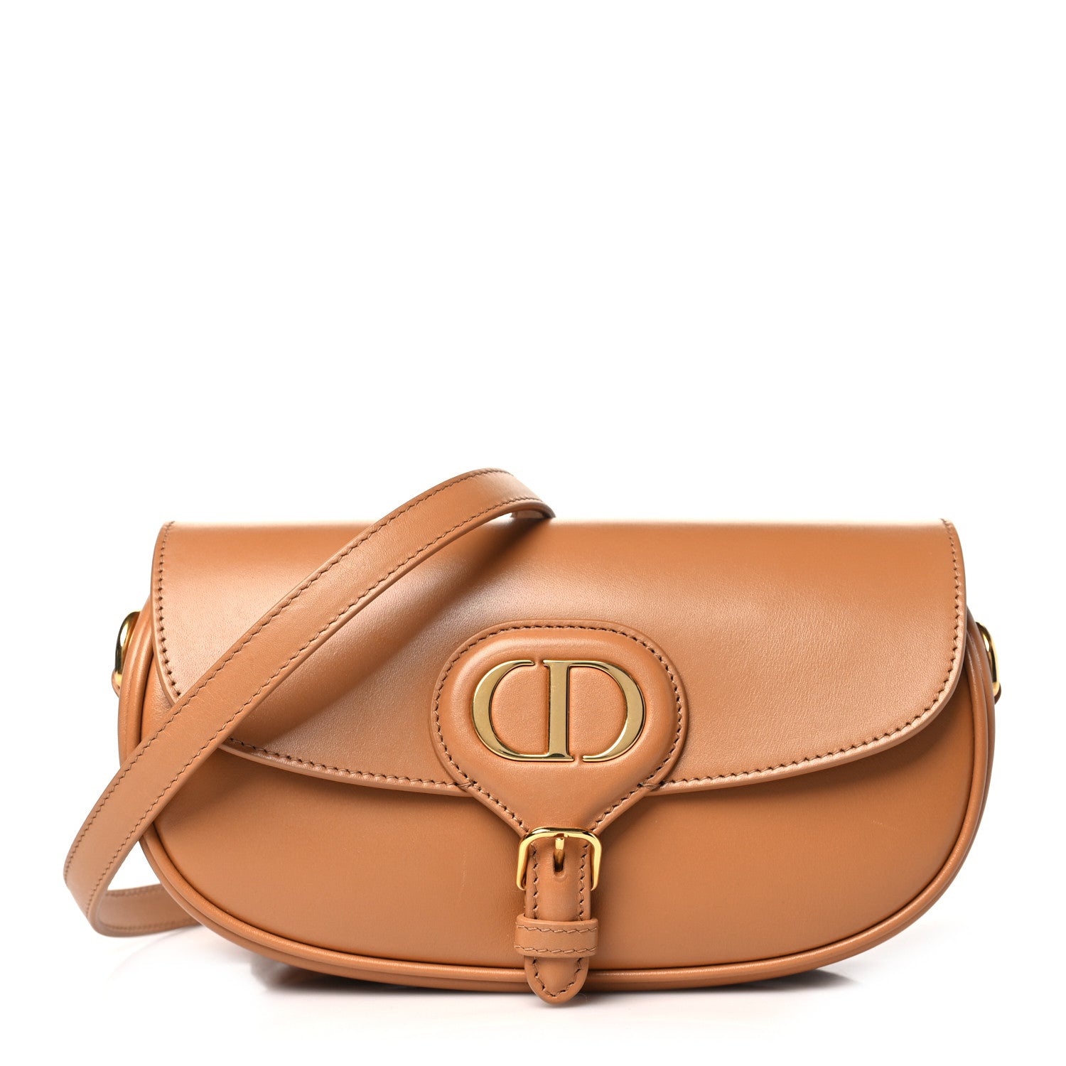 Christian Dior Box Calfskin East West Bobby Bag  Amber 1 of 10