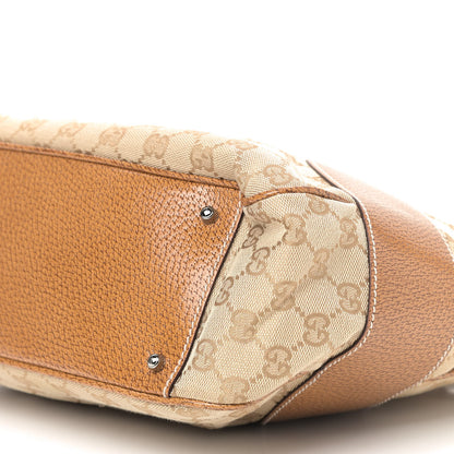 Gucci Monogram Shoulder Bag Brown 9 of 10