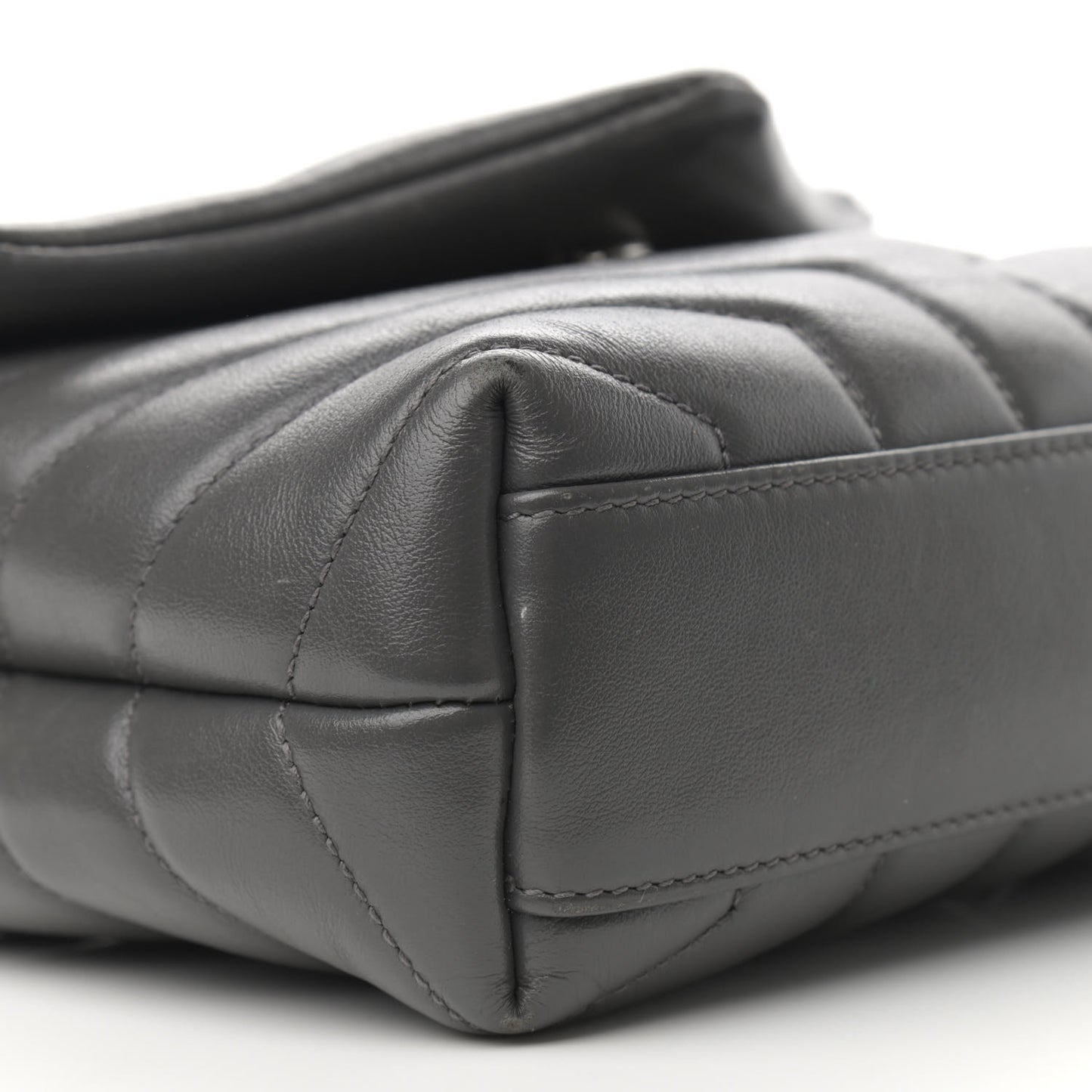 Calfskin Y Quilted Monogram Toy Loulou Crossbody Bag Storm