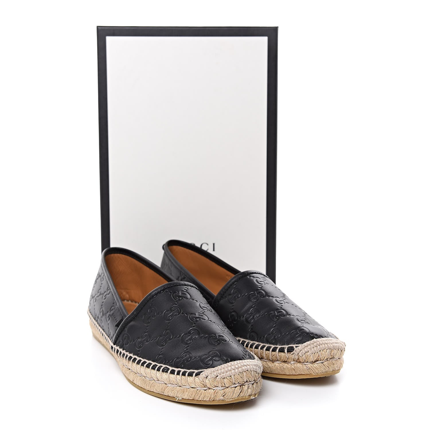 Gucci Guccissima Signature Espadrilles 40 Black 11 of 11