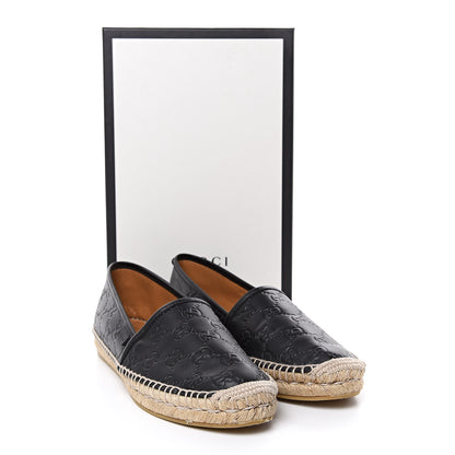 Gucci Guccissima Signature Espadrilles 40 Black 11 of 11