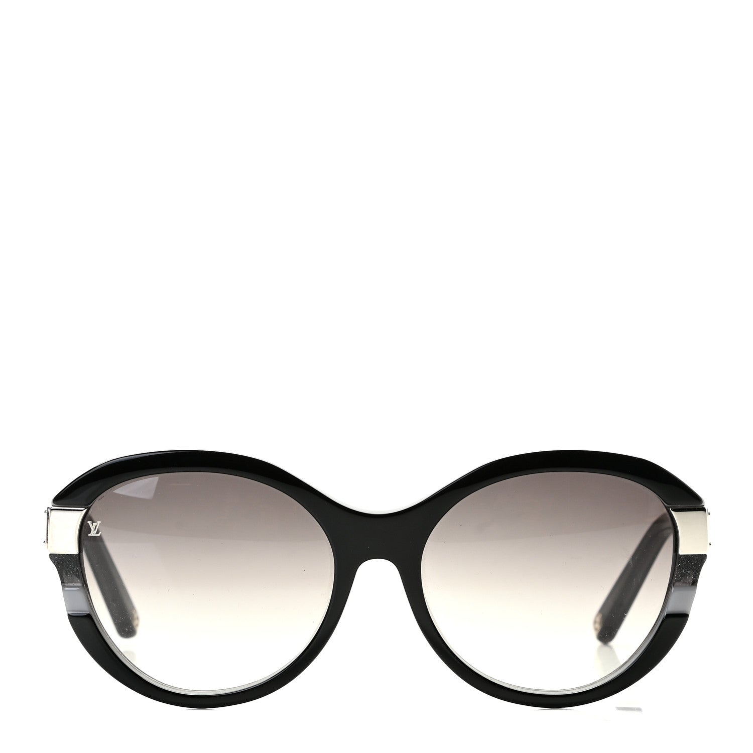 Louis Vuitton Acetate Petit Soupcon Cat Eye Sunglasses Z0489W Black 2 of 8