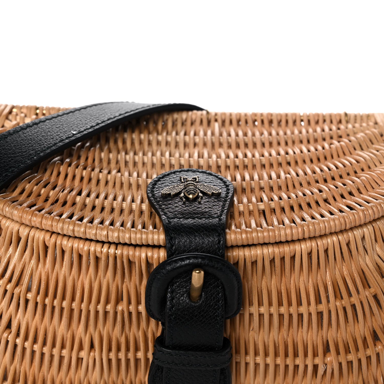 Gucci Wicker Vimni Shoulder Bag Natural 9 of 11