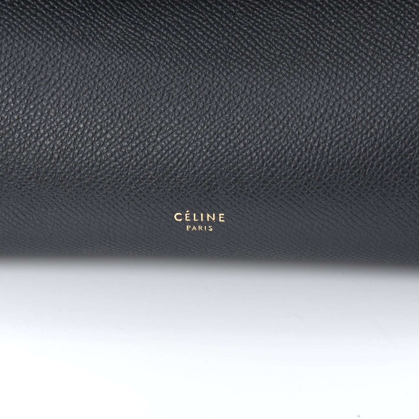 Grained Calfskin Mini Belt Bag Black