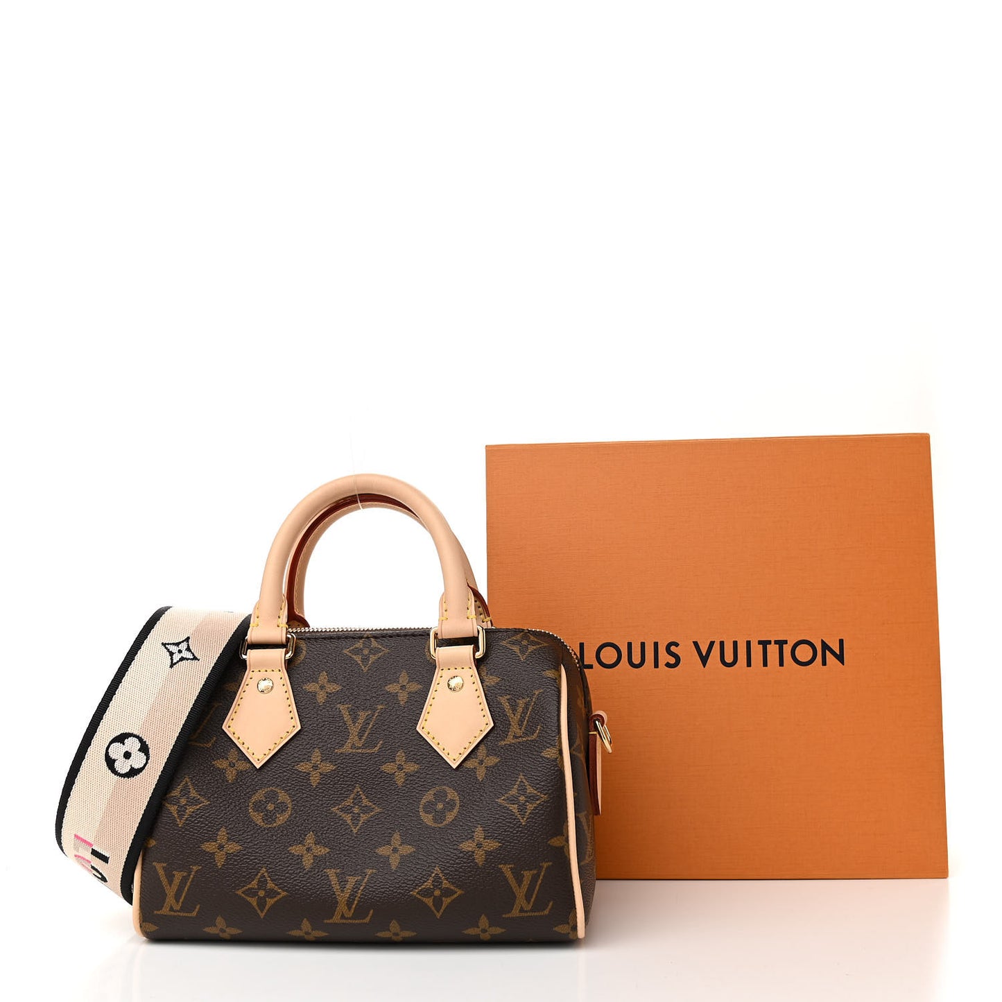 Monogram Speedy Bandouliere 20 Black