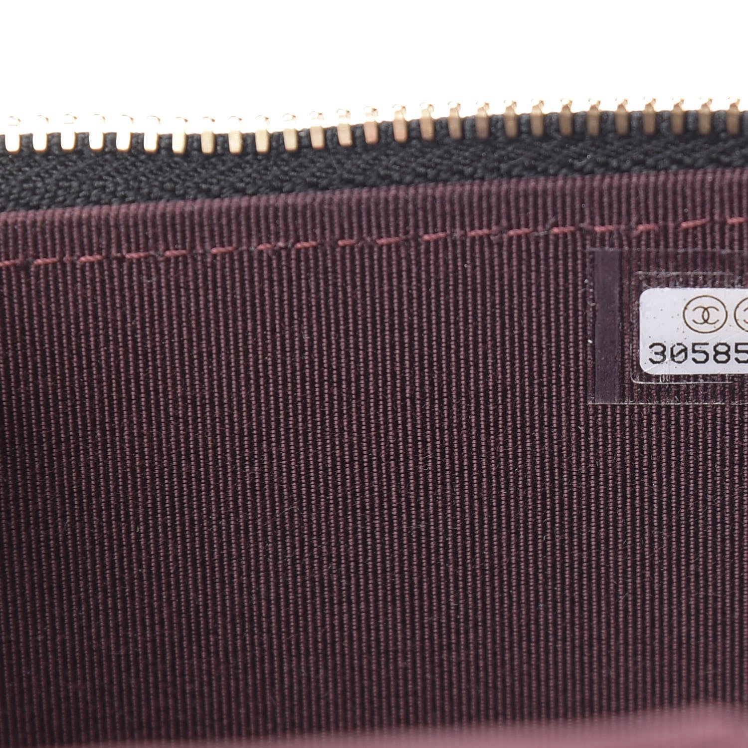 Chanel Lambskin Quilted Mini Vanity Case With Chain Black 7 of 11