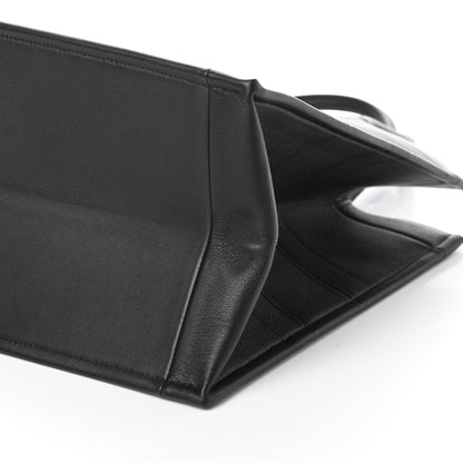 Christian Dior Calfskin Embossed Medium Book Tote Black 9 of 9