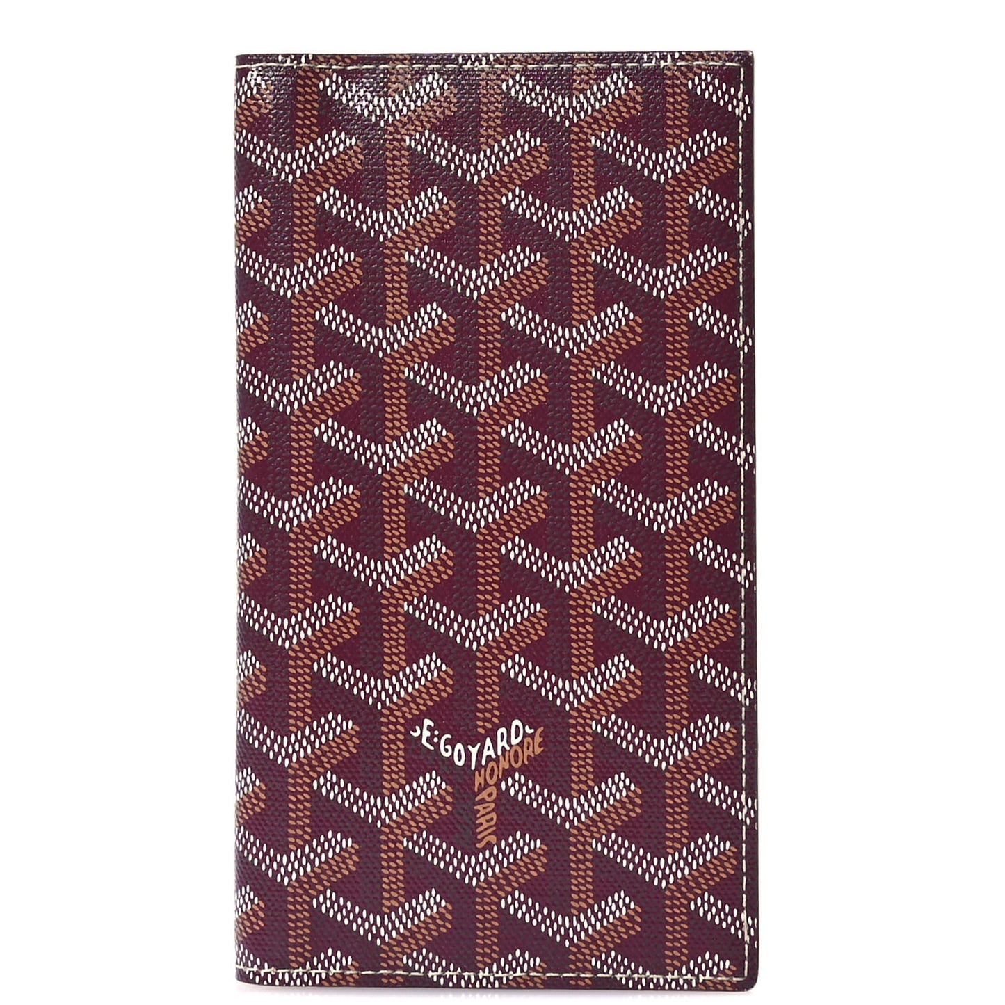Goyardine Saint Roch Wallet Burgundy