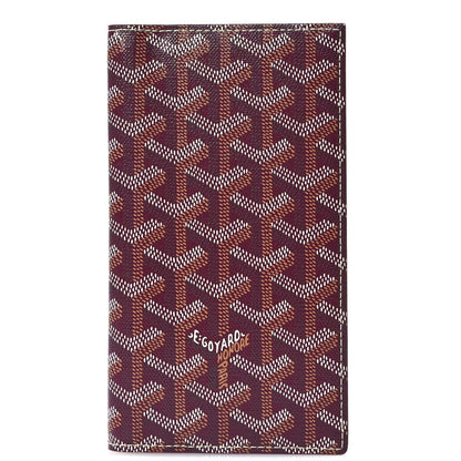 Goyard Goyardine Saint Roch Wallet Burgundy 1 of 7