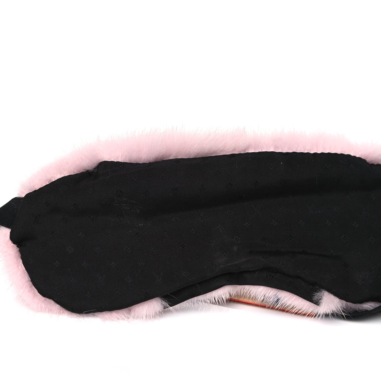Louis Vuitton Monogram Mink Fur Sleep Mask Light Pink 3 of 5