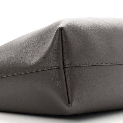 Saint Laurent Calfskin Large Shopping Tote Fog 9 of 15