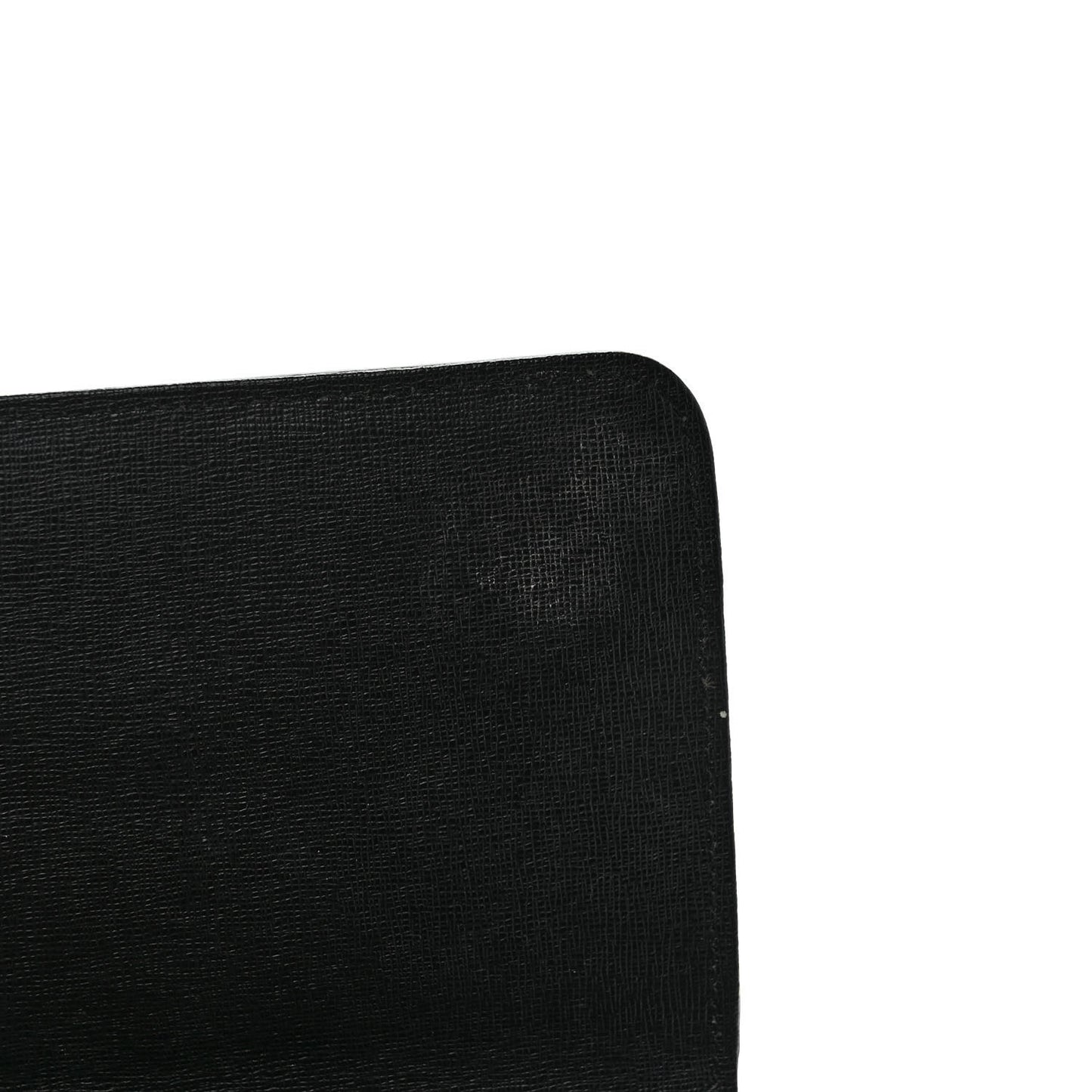 Saffiano Striped Mini Diag Bag Black White