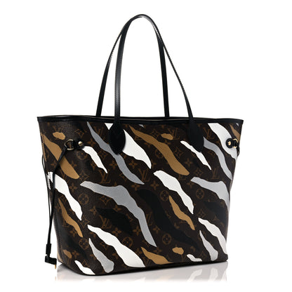 Louis Vuitton X LOL Monogram Neverfull MM Gold Silver 3 of 12