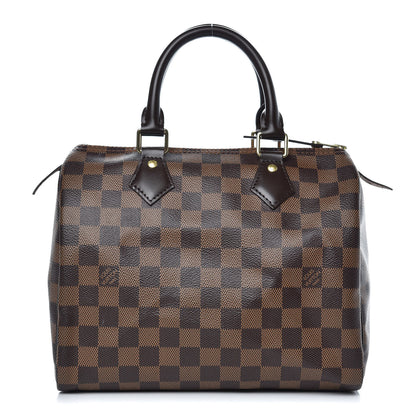 Louis Vuitton Damier Ebene Speedy 25 1 of 11