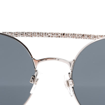 Chanel Metal Winter Round Sunglasses 4232 Silver 7 of 8