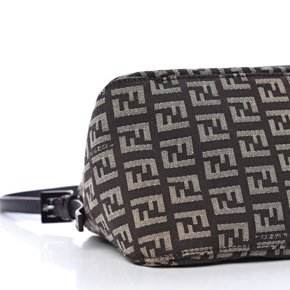 Fendi Zucchino Vitello Mini Mama Baguette Testa di Moro Beige 5 of 9