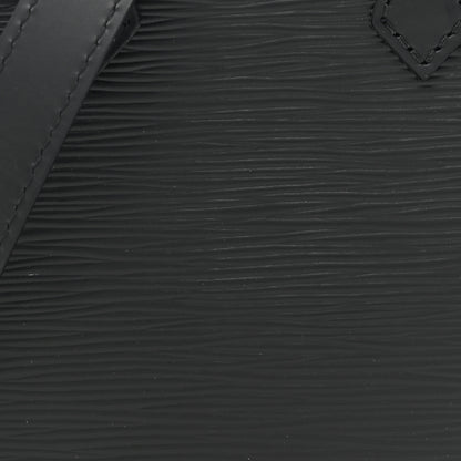 Louis Vuitton Epi Petit Sac Plat Black 7 of 11