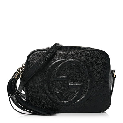 Gucci Pebbled Calfskin Small Soho Disco Bag Black 1 of 9