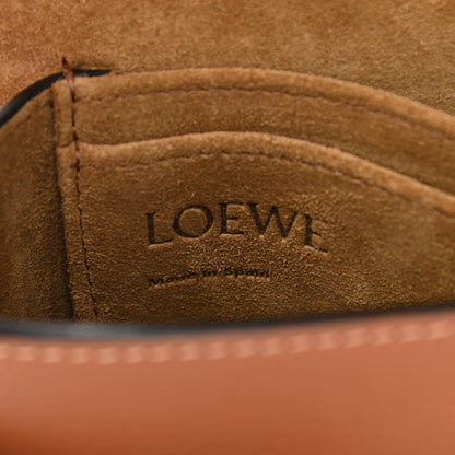 Loewe Pebble Grain Calfskin Mini Gate Dual Bag Tan 6 of 9