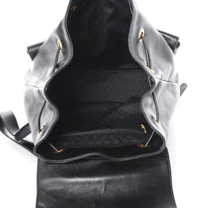 Gucci Calfskin Bamboo Backpack Black 5 of 18