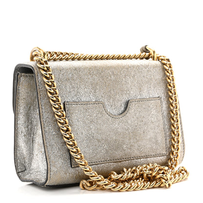 Gucci Galassia Small Padlock Shoulder Bag Platino 3 of 15