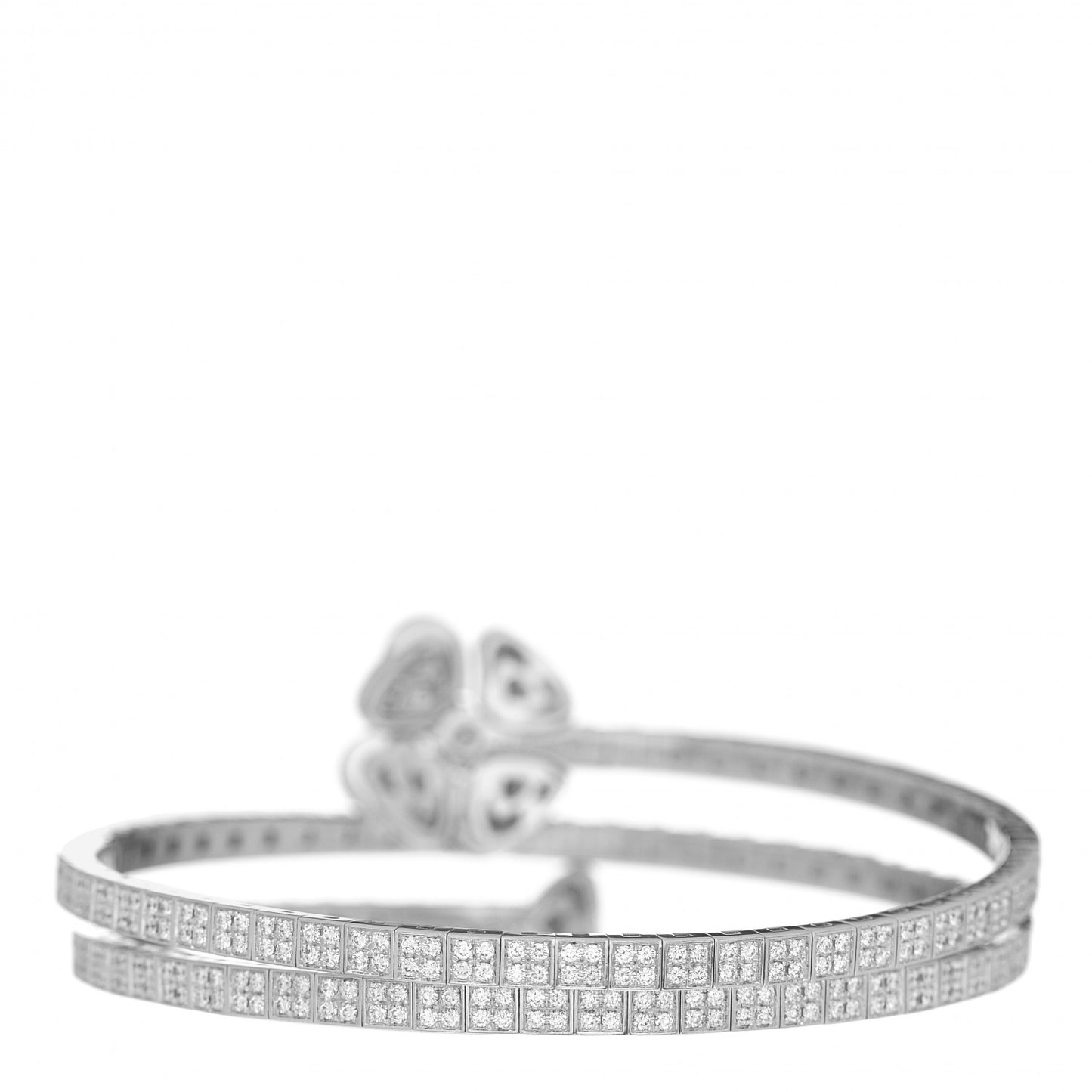 18K White Gold Diamond Fiorever Bracelet L