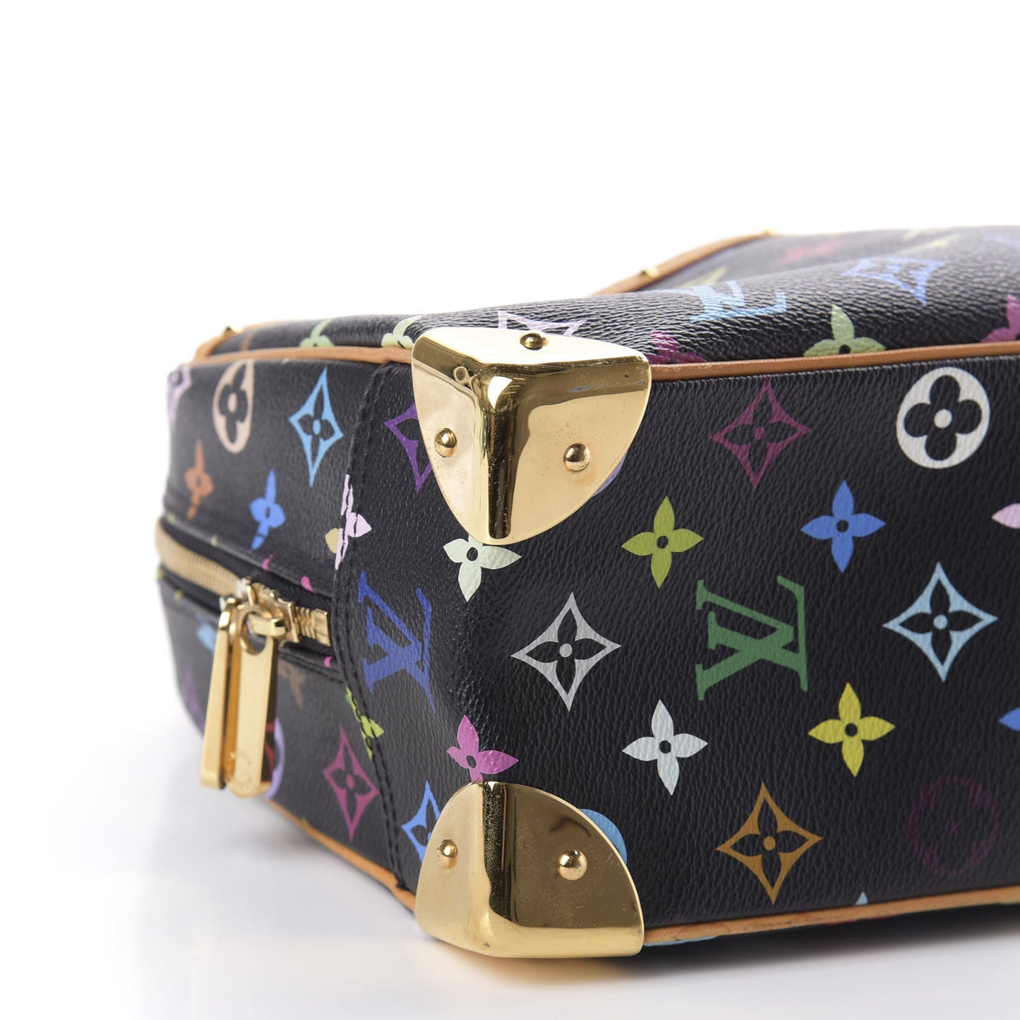 Monogram Multicolor Trouville Black