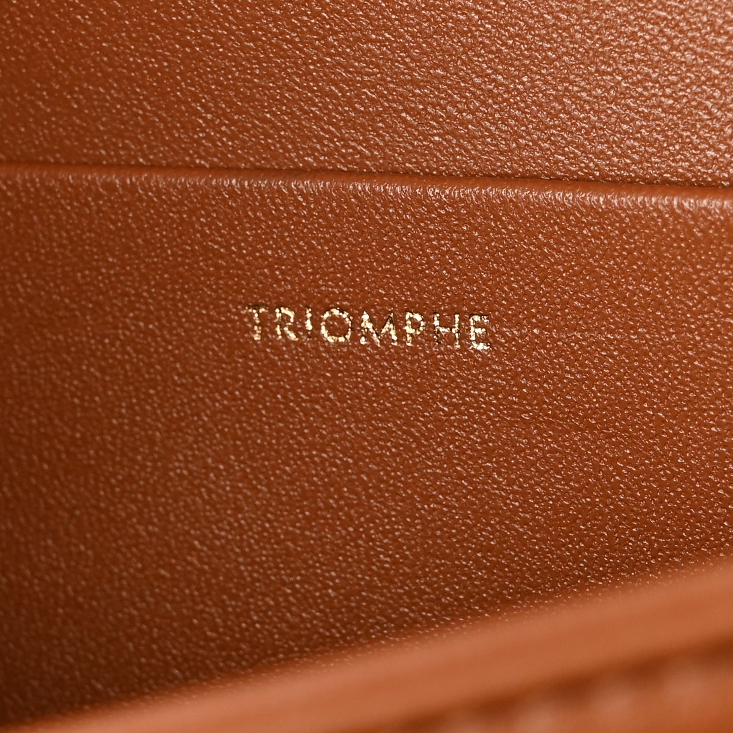 Natural Calfskin Teen Triomphe Tan