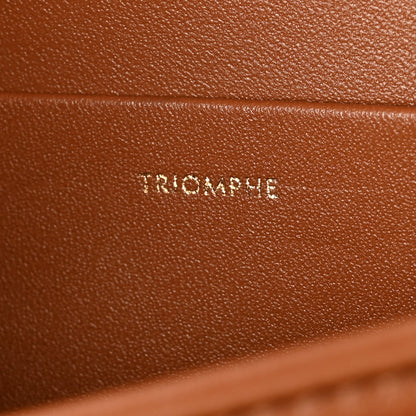 Celine Natural Calfskin Teen Triomphe Tan 8 of 13
