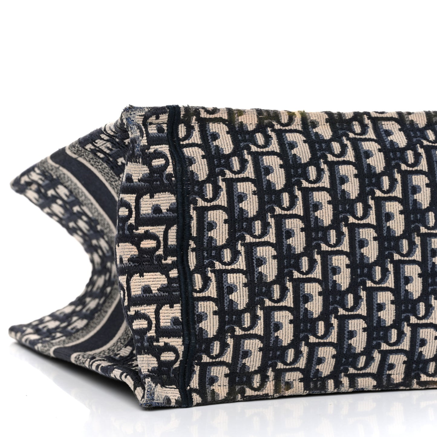 Oblique Medium Book Tote Blue Multicolor