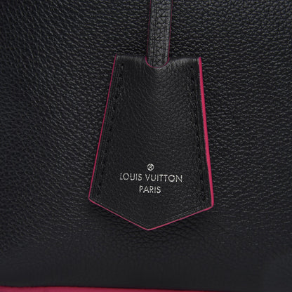 Louis Vuitton Calfskin Lockme Bucket Black 7 of 7