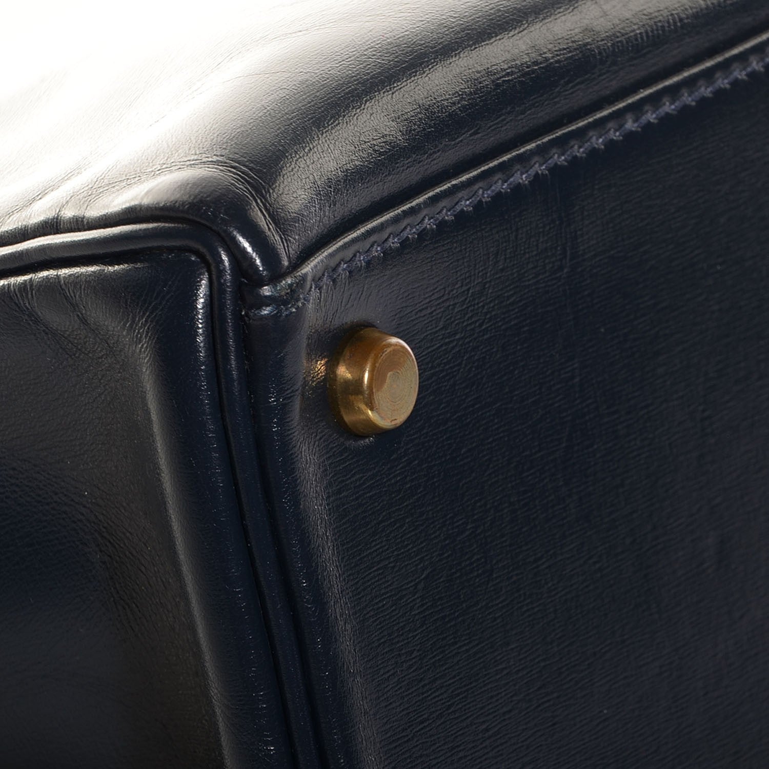 Hermes Box Kelly Retourne 32 Indigo 7 of 22