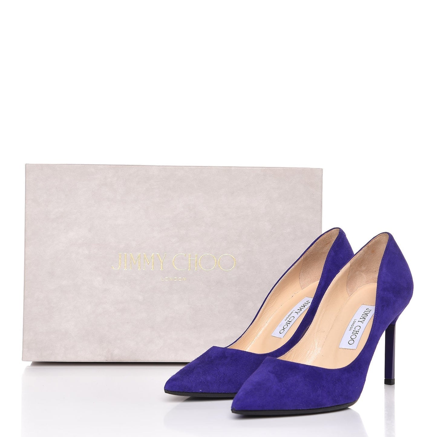Suede Tish Pumps 37 Violet