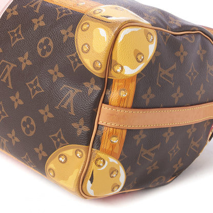 Louis Vuitton Monogram Summer Trunks Speedy Bandouliere 30 5 of 10