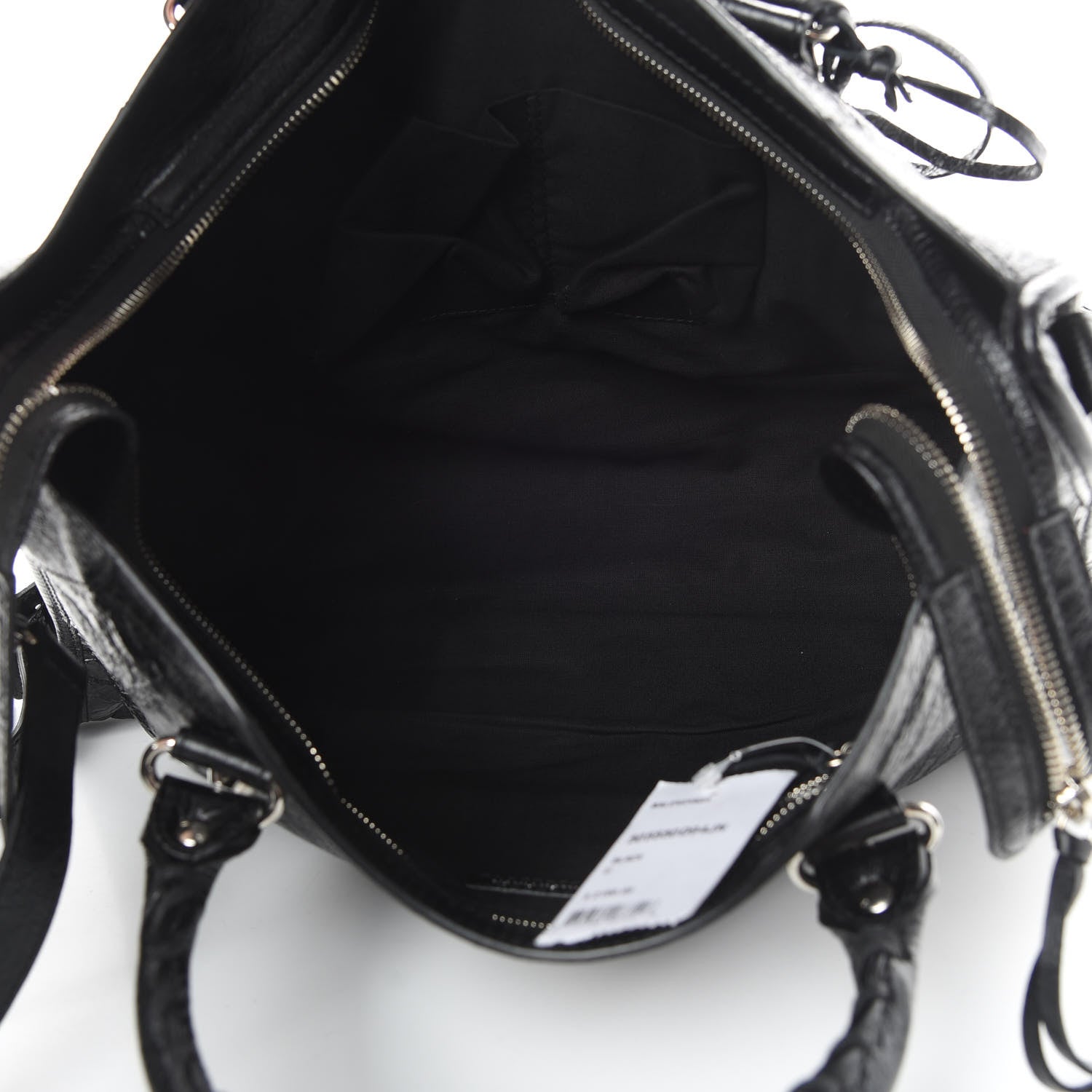 Balenciaga Agneau Classic Silver Hardware City Black 5 of 10