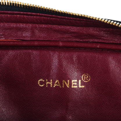 Chanel Lambskin Quilted Camera Case Black 5 of 9
