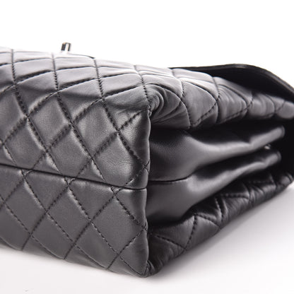 Chanel Lambskin Quilted Jumbo by 4 Flap Black 6 of 9