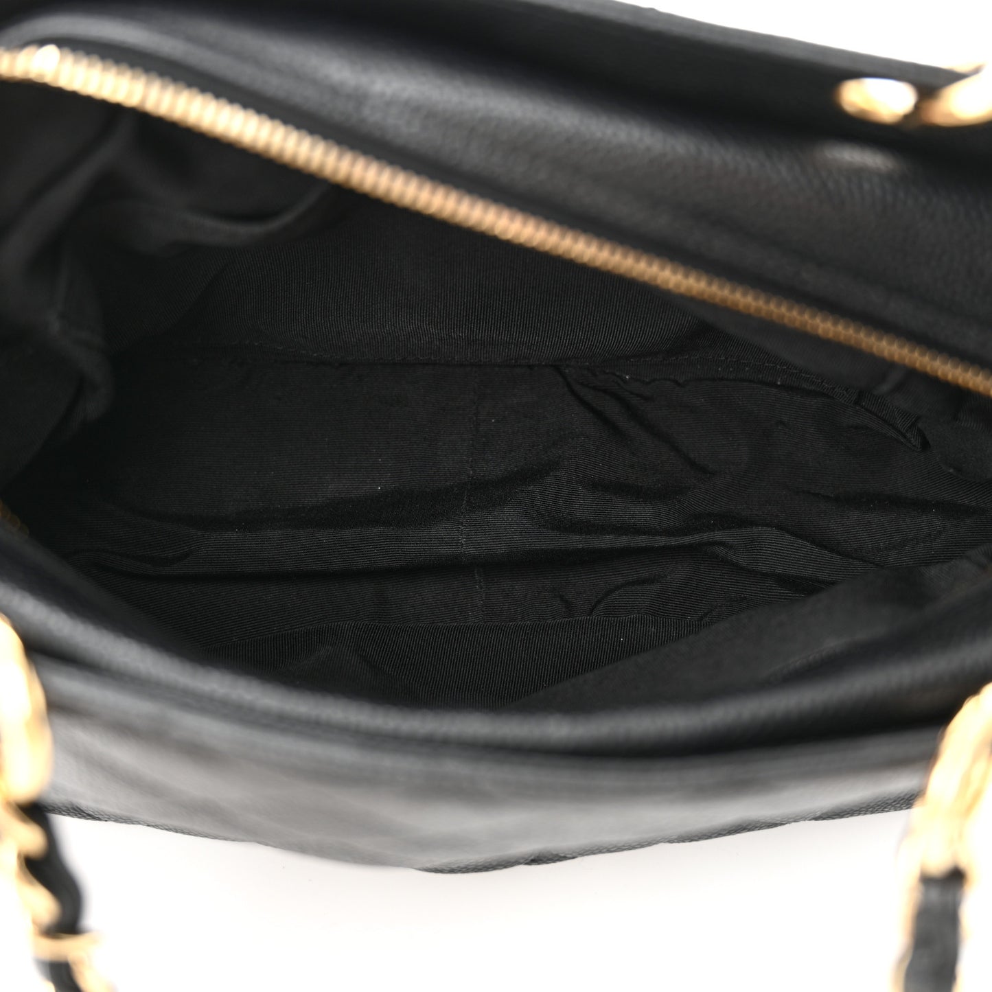 Caviar Quilted Petit Timeless Tote PTT Black